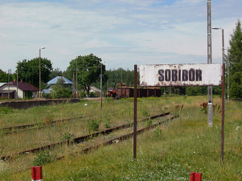 Sobibor, het station nú