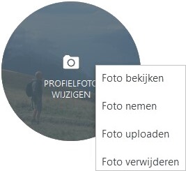 Profielfoto wijzigen