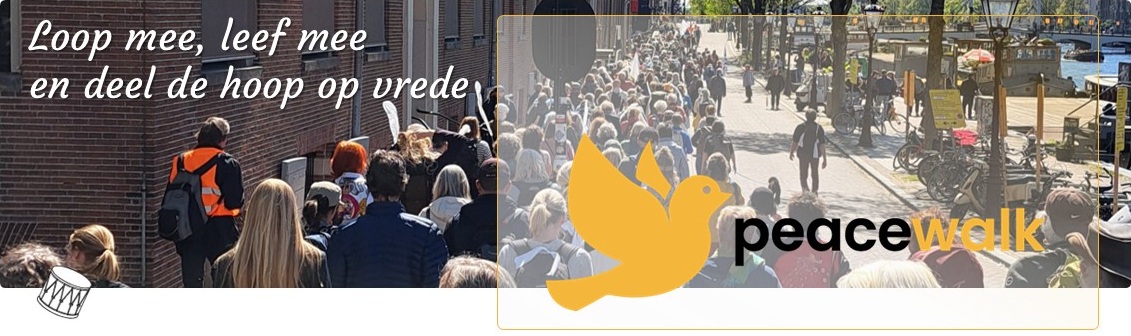 Peacewalk NL, Amsterdam 25 april 2026